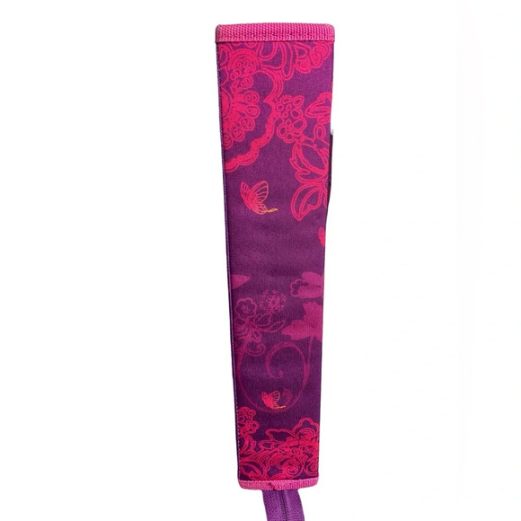 Hannah Montana Miley Cyrus Padded Zipper 3 D-Ring Binder Disney Channel Girly - Picture 2 of 14